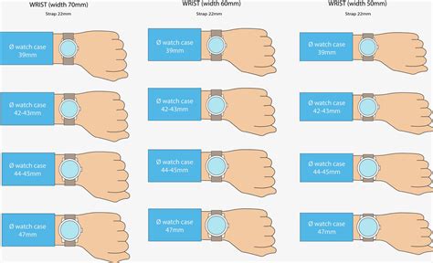 31mm watch on wrist|watch diameter chart.